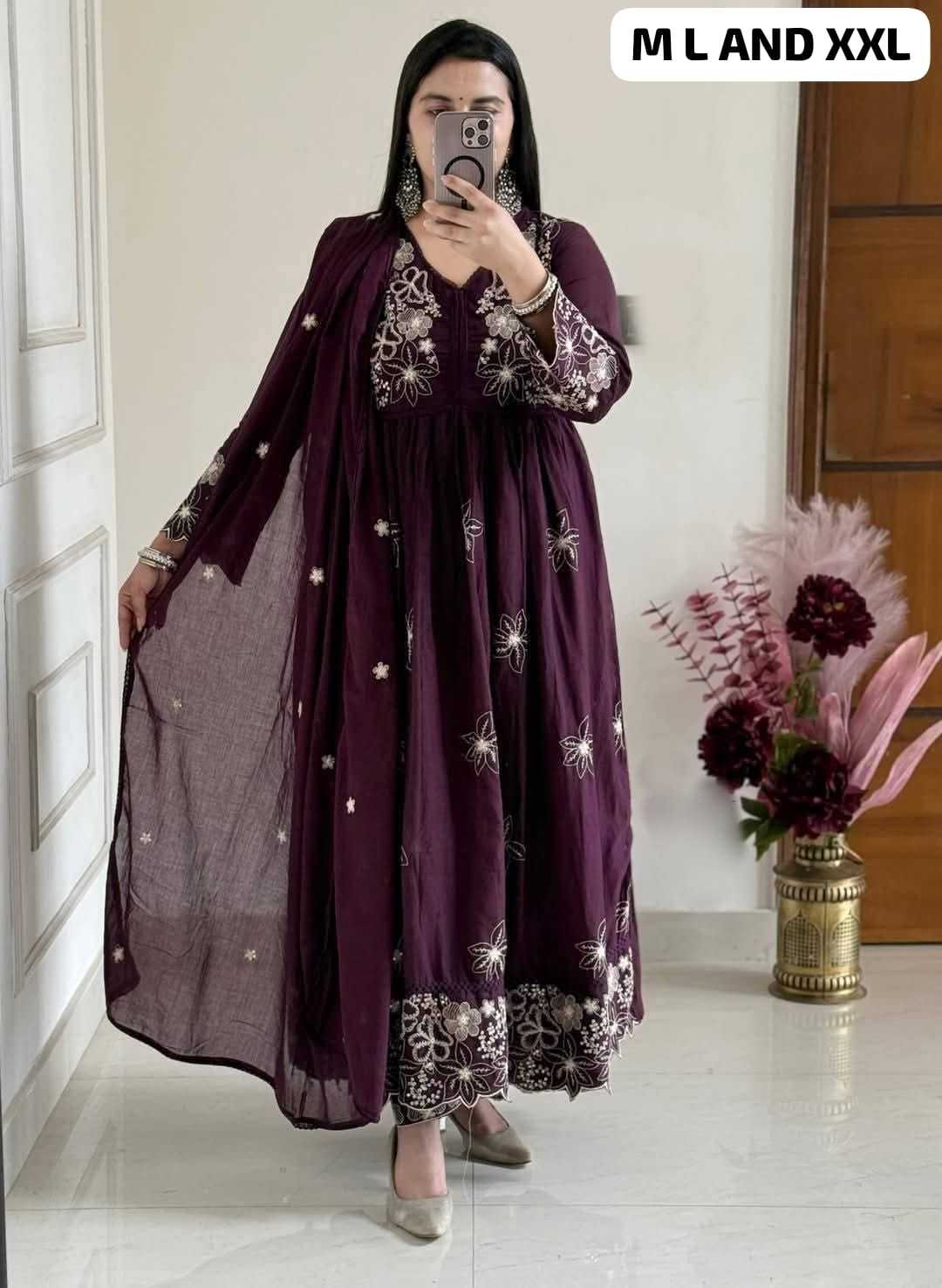 YNF Wholesale Reyon Cotton Ladies Suits  | Surat Manufacturer