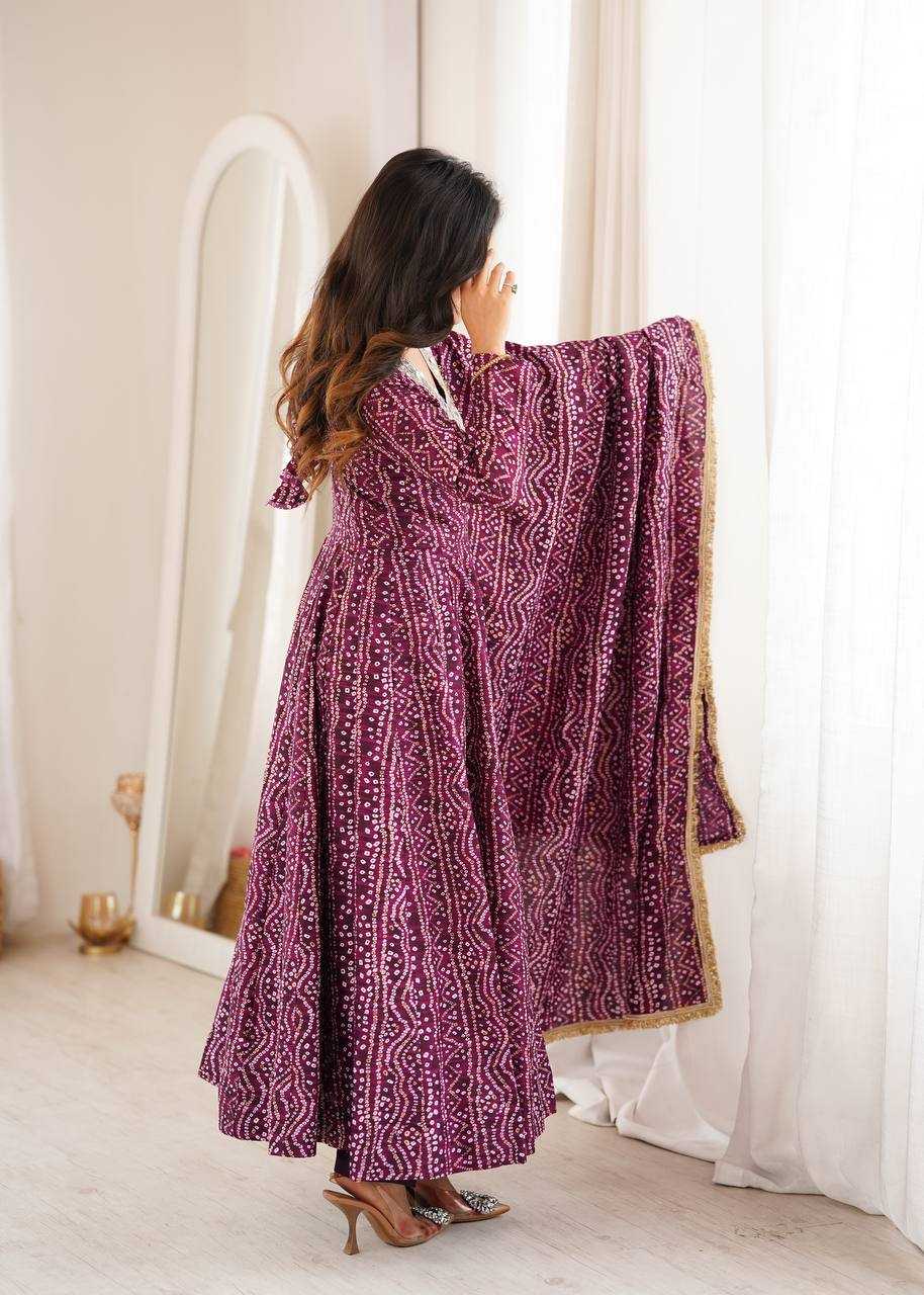 YNF Wholesale Reyon Cotton Embroidery Gowns  | Surat Manufacturer