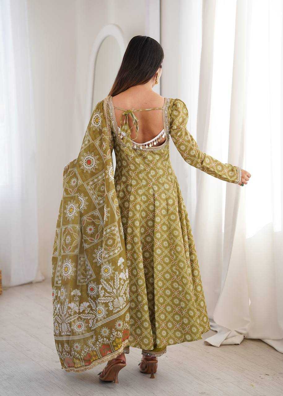 YNF Wholesale Maslin Printed Gowns  | Surat Manufacturer