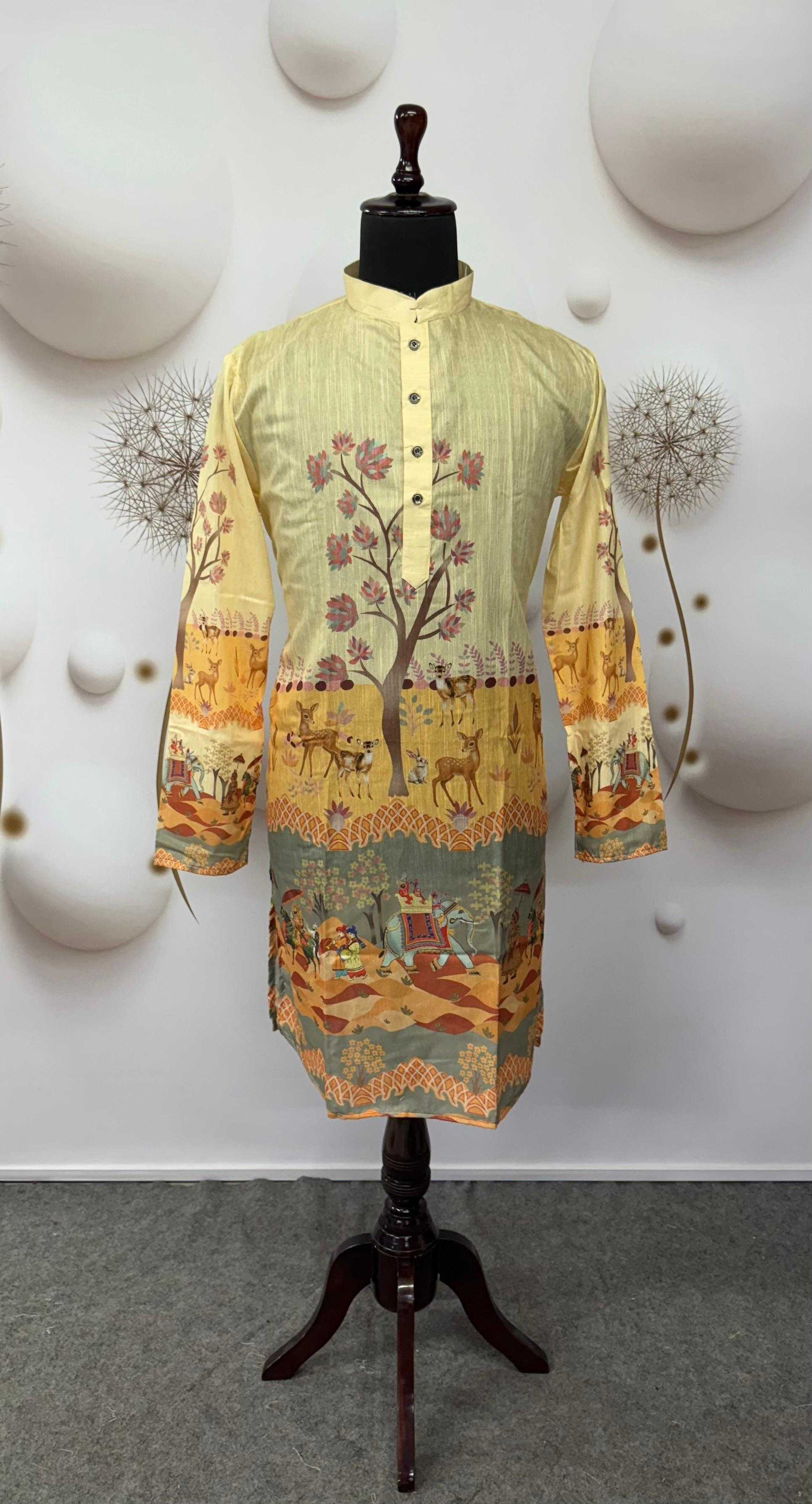 YNF Wholesale Cotton Mens Kurtas  | Surat Manufacturer