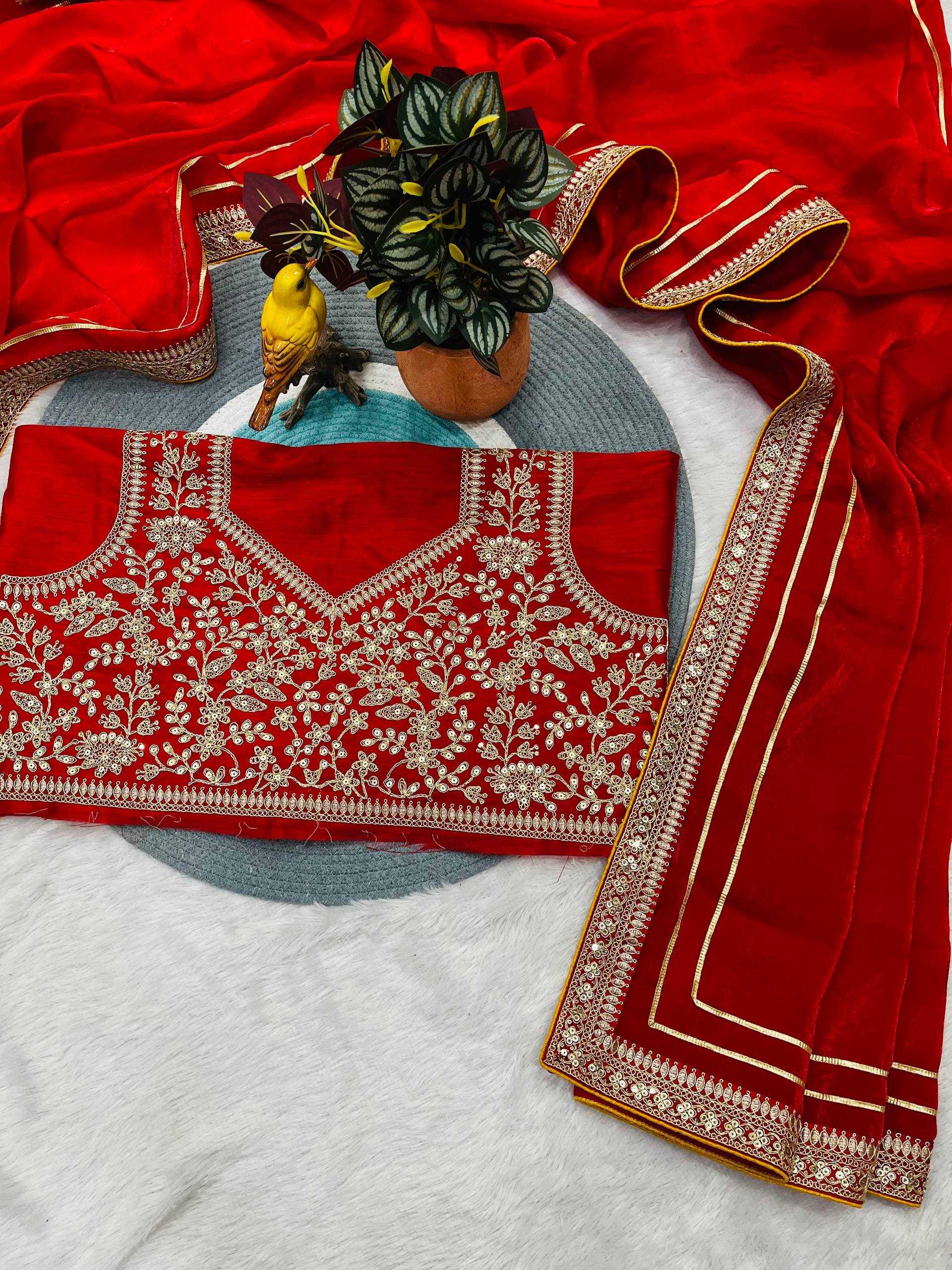 YNF Wholesale Satin Silk Sequin Sarees  | Surat Manufacturer