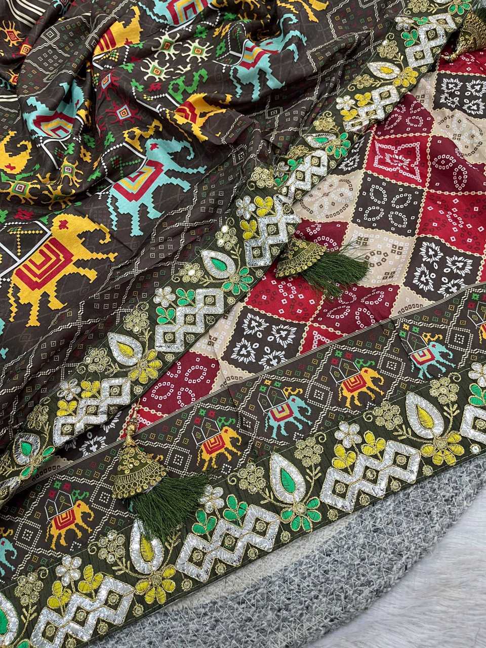 YNF Wholesale Vichitra Silk Soft Silk Sarees  | Surat Manufacturer