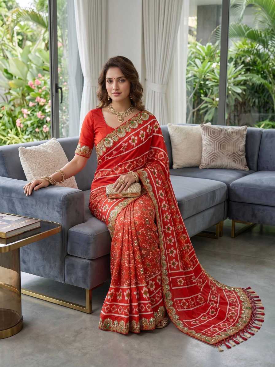 YNF Wholesale Vichitra Silk Soft Silk Sarees  | Surat Manufacturer
