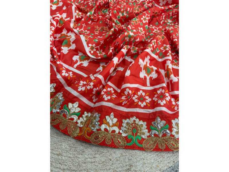 YNF Wholesale Vichitra Silk Patola Sarees  | Surat Manufacturer
