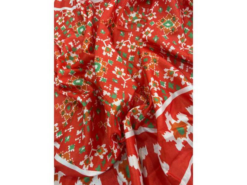 YNF Wholesale Vichitra Silk Patola Sarees  | Surat Manufacturer