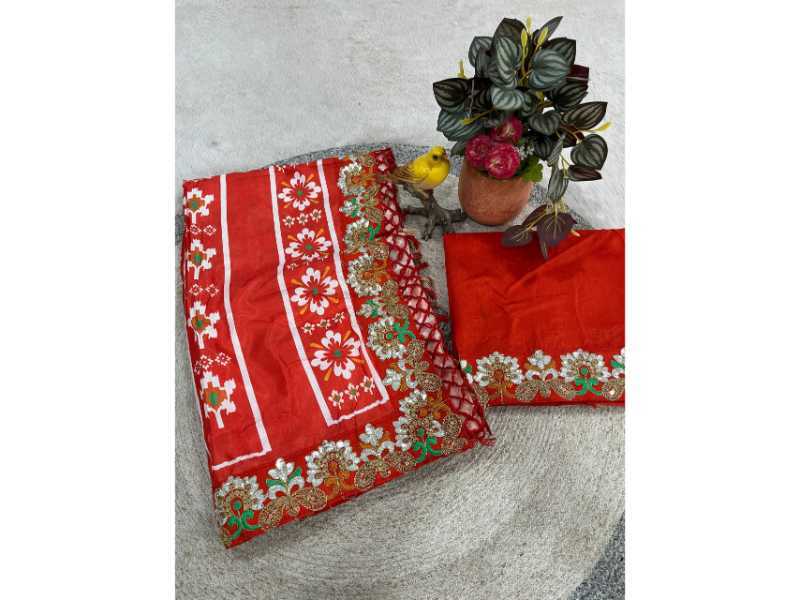 YNF Wholesale Vichitra Silk Patola Sarees  | Surat Manufacturer