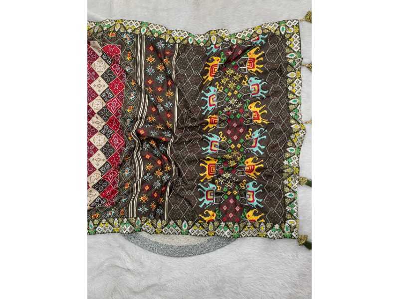 YNF Wholesale Vichitra Silk Patola Sarees  | Surat Manufacturer
