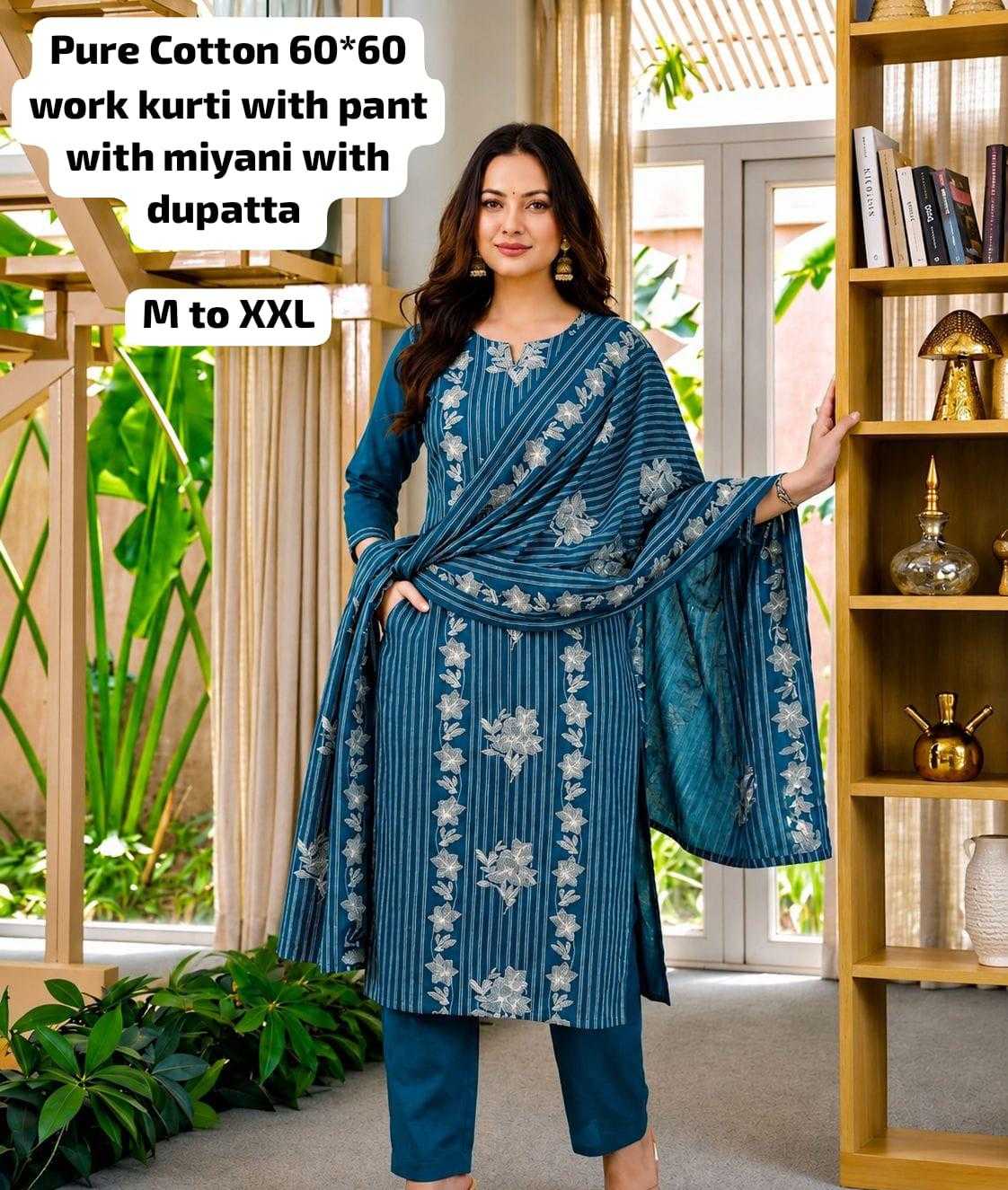 YNF Wholesale Cotton Long Kurtis  | Surat Manufacturer