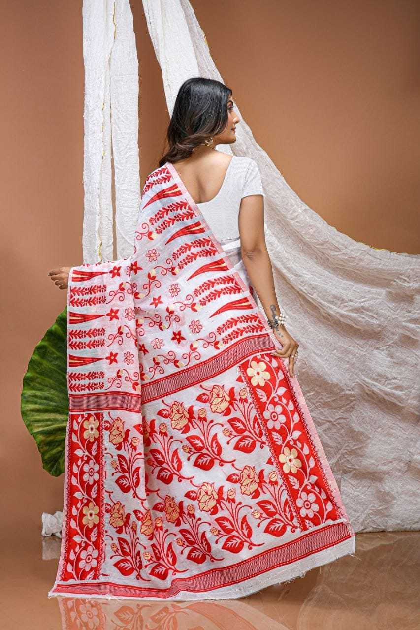 YNF Wholesale Linen Cotton Linen Sarees  | Surat Manufacturer