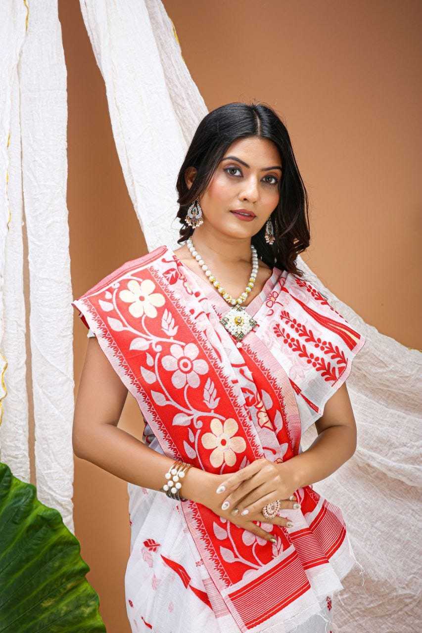 YNF Wholesale Linen Cotton Linen Sarees  | Surat Manufacturer