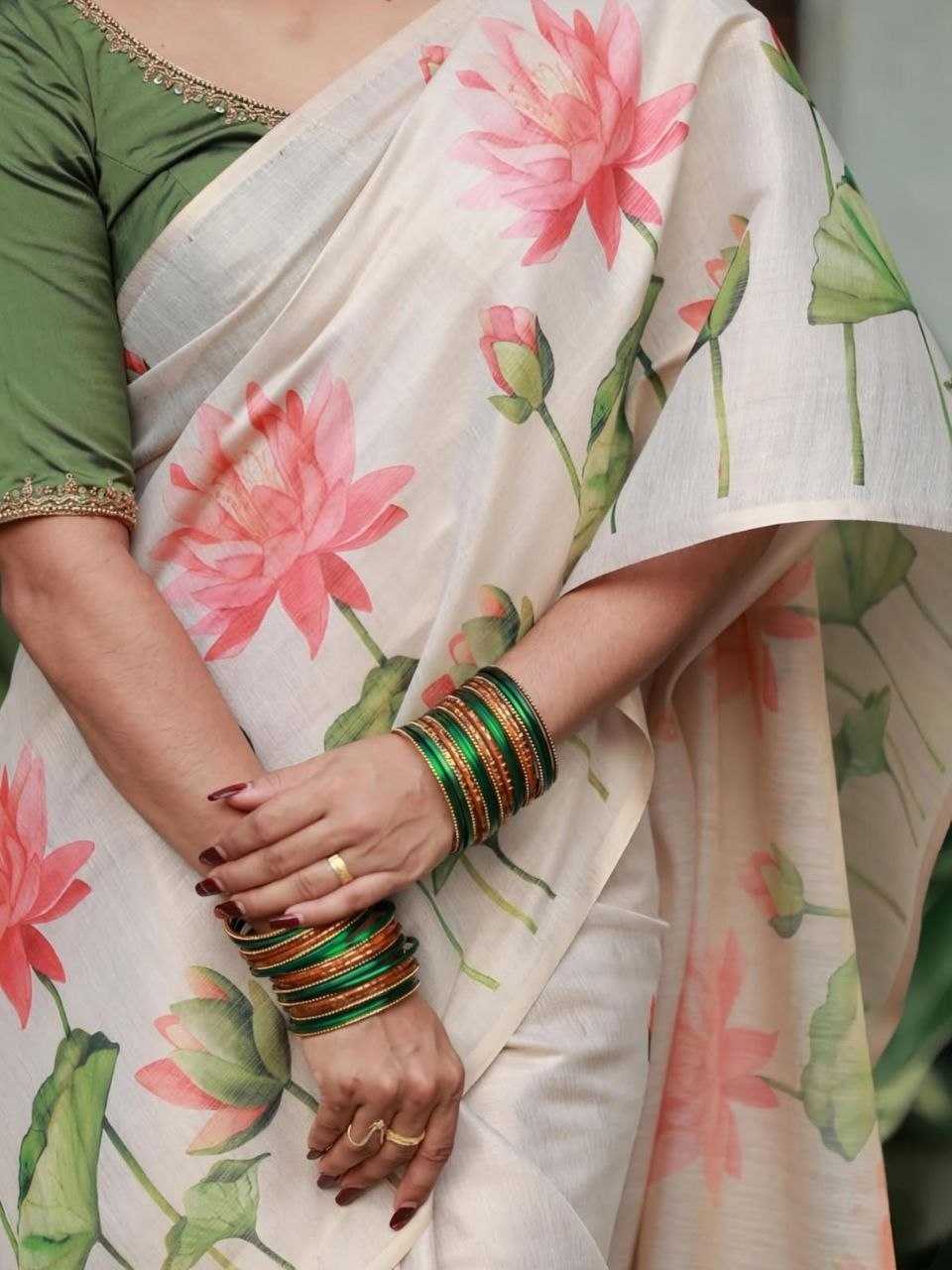 YNF Wholesale Tissue Silk Linen Silk Sarees  | Surat Manufacturer