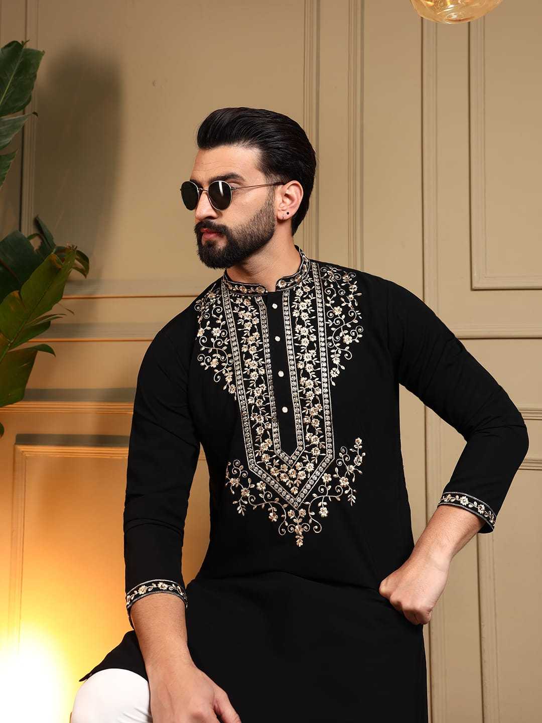 YNF Wholesale Armani Mens Kurta Pyjama  | Surat Manufacturer