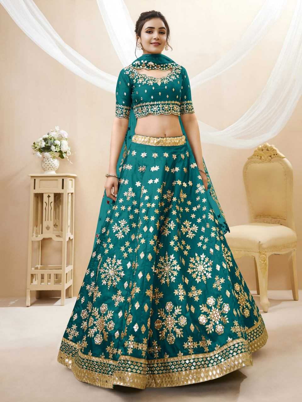 YNF Wholesale Art Silk Silk Lehenga  | Surat Manufacturer
