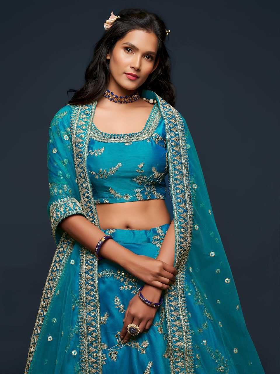 YNF Wholesale Art Silk Designer Lehenga  | Surat Manufacturer