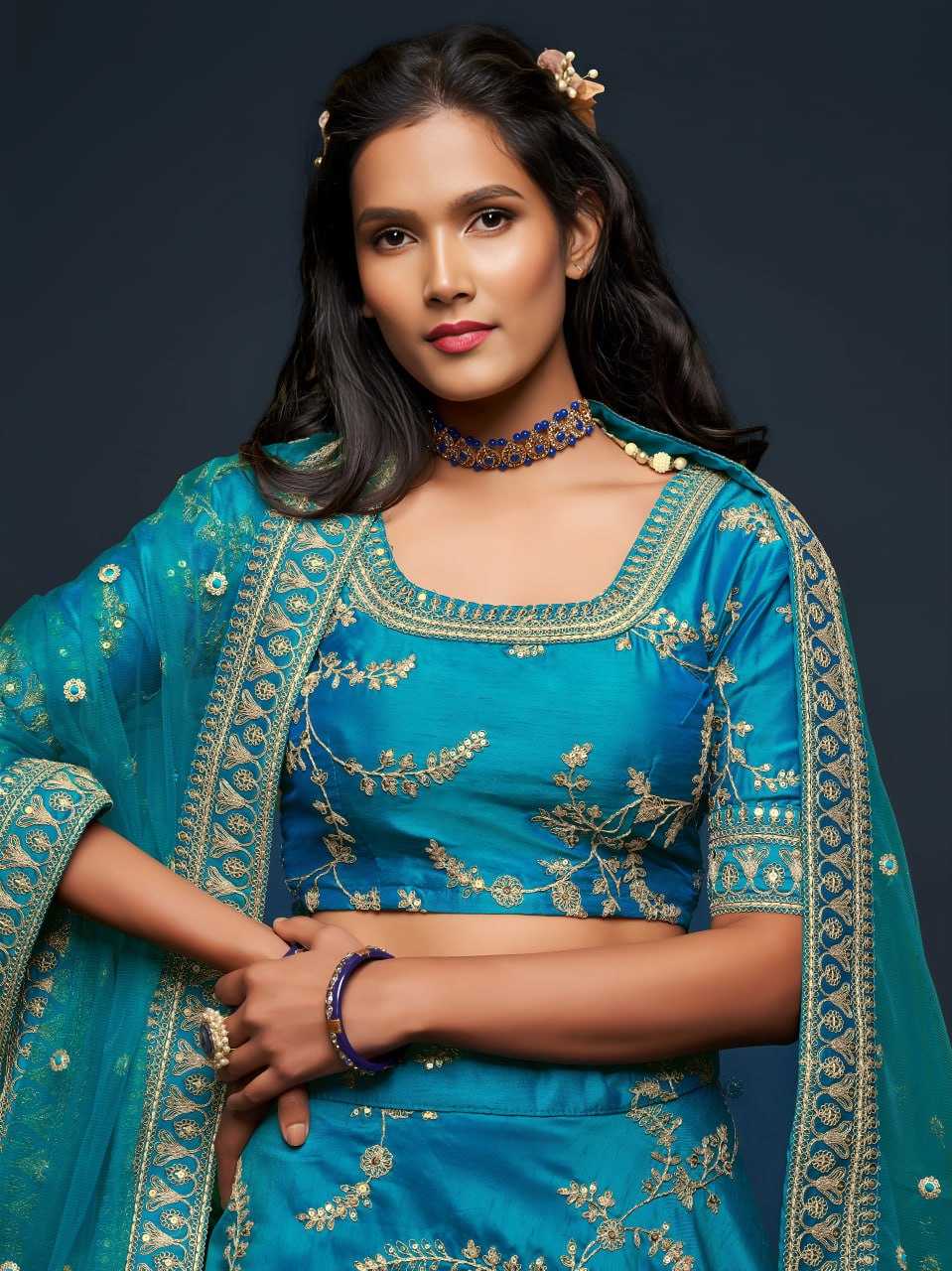 YNF Wholesale Art Silk Designer Lehenga  | Surat Manufacturer