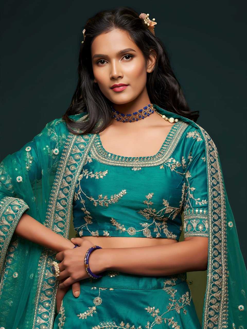YNF Wholesale Art Silk Designer Lehenga  | Surat Manufacturer