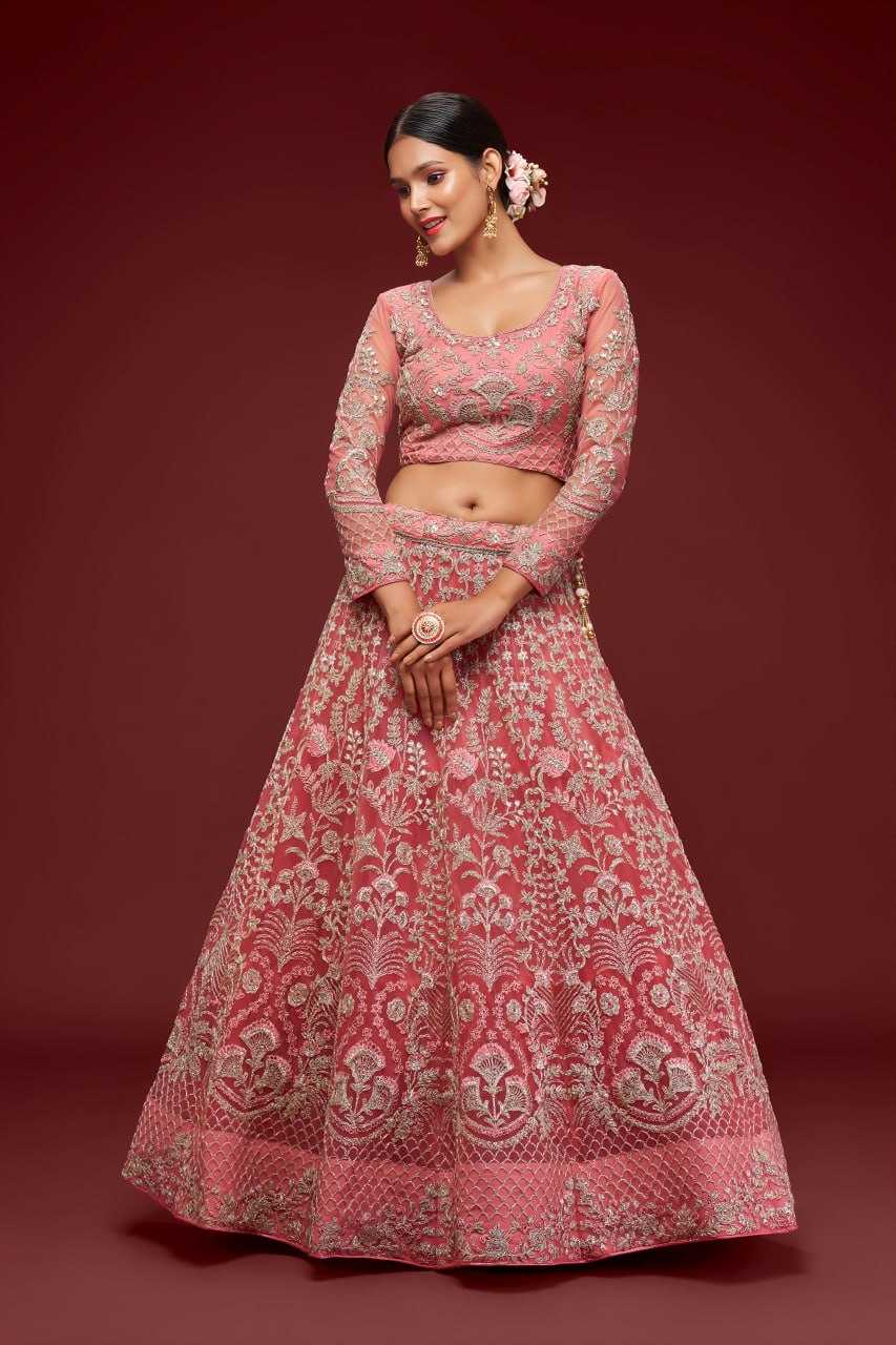 YNF Wholesale Soft Net Lehenga With Dupatta  | Surat Manufacturer