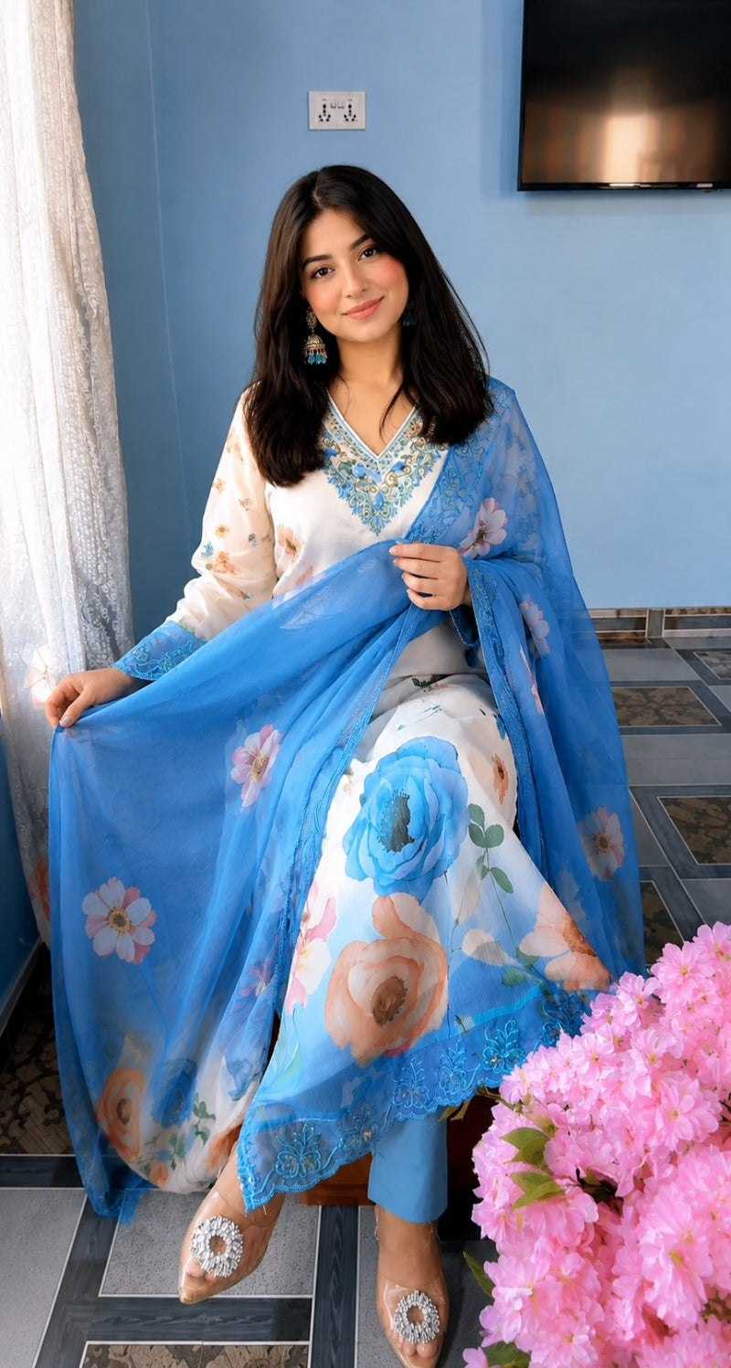 YNF Wholesale Chiffon Designer Suits  | Surat Manufacturer