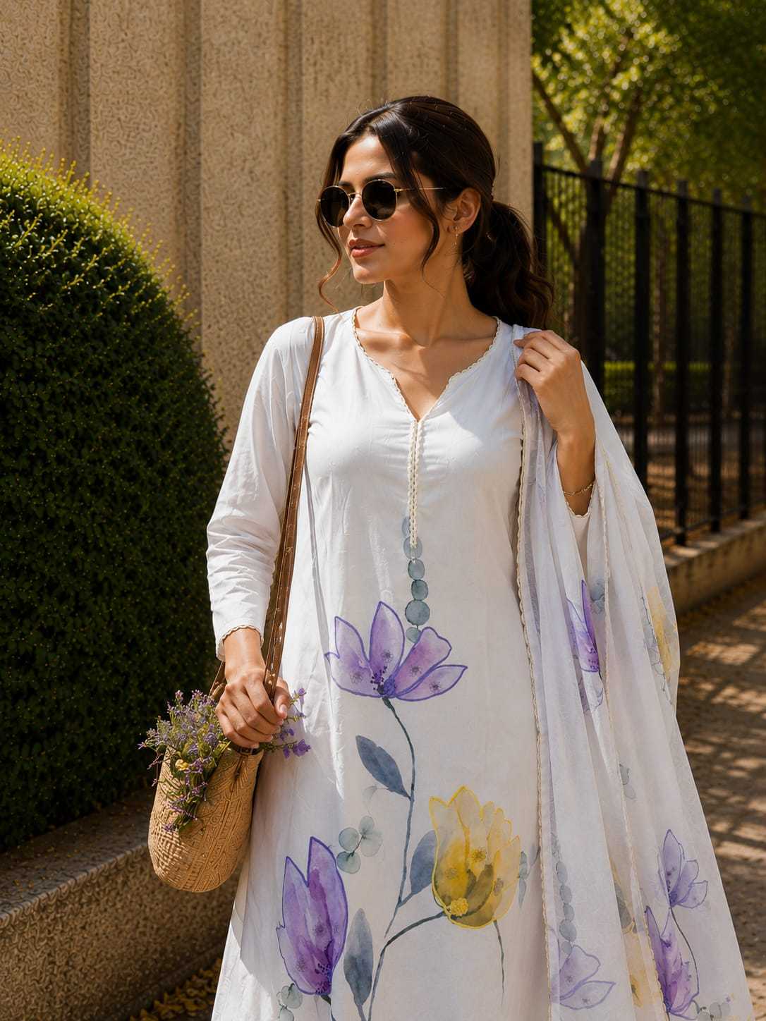 YNF Wholesale Linen Designer Suits  | Surat Manufacturer
