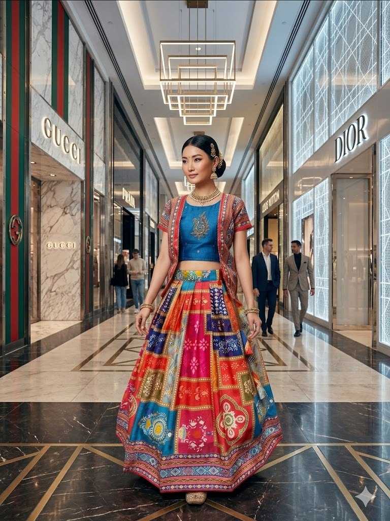 YNF Wholesale Chinon Silk Kids Lehenga  | Surat Manufacturer
