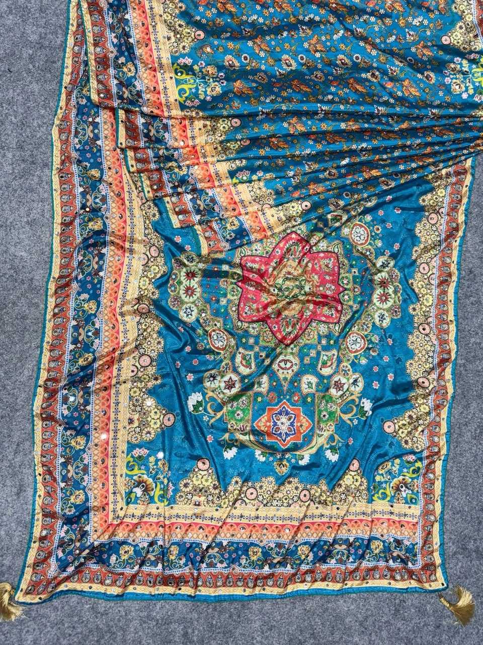 YNF Wholesale Chinon Silk Designer Sarees  | Surat Manufacturer