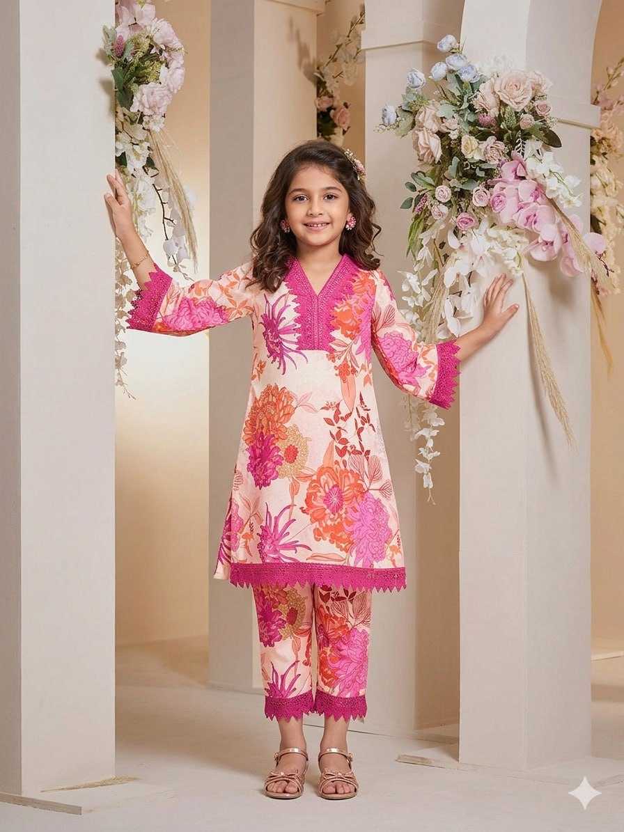 YNF Wholesale Cotton Girls Kurti  | Surat Manufacturer