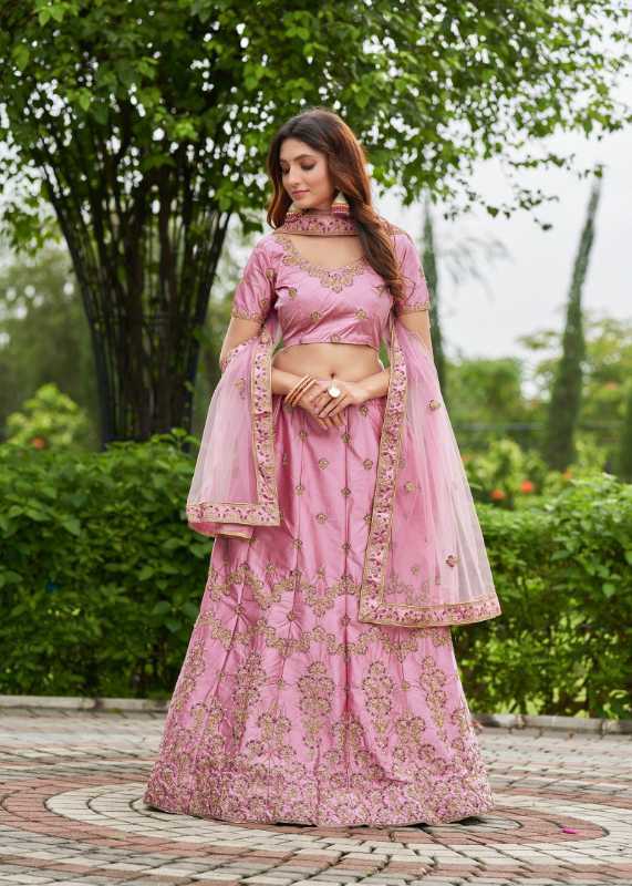 YNF Wholesale Satin Wedding Lehenga  | Surat Manufacturer