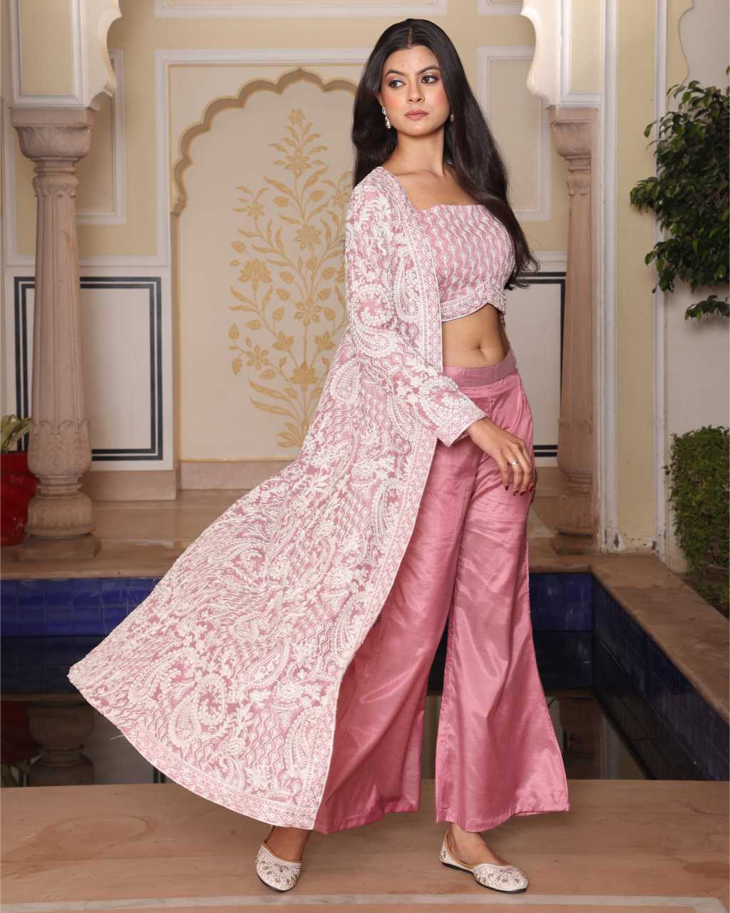 YNF Wholesale Vichitra Silk Designer Dresses  | Surat Manufacturer
