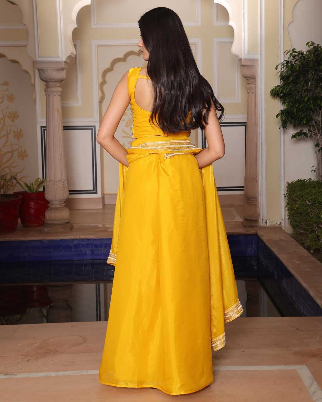 YNF Wholesale Silk Embroidered Dresses  | Surat Manufacturer