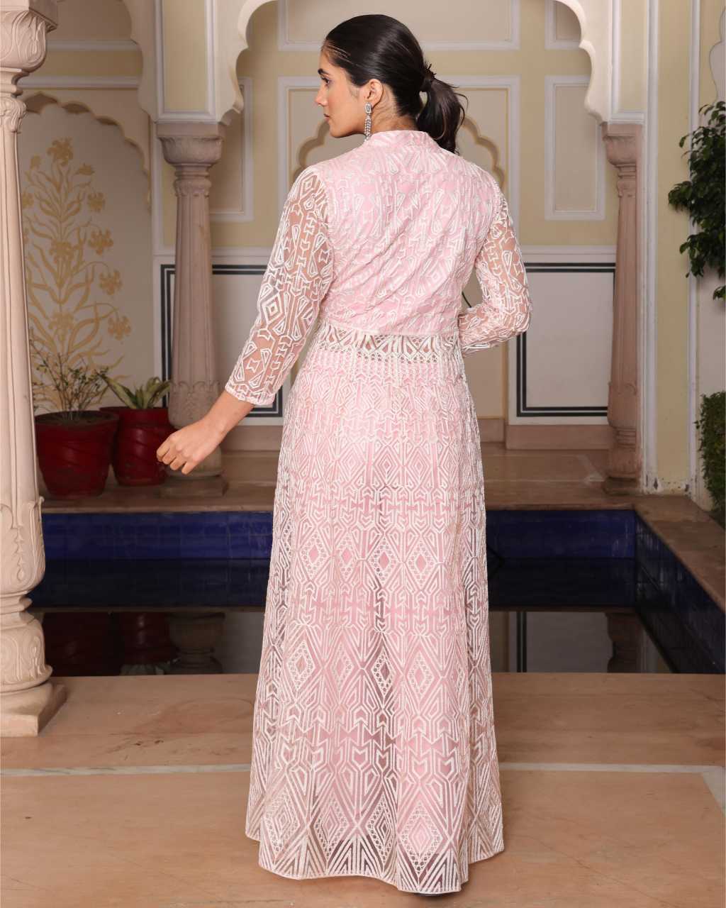 YNF Wholesale Crepe Party Wear Dresses  | Surat Manufacturer