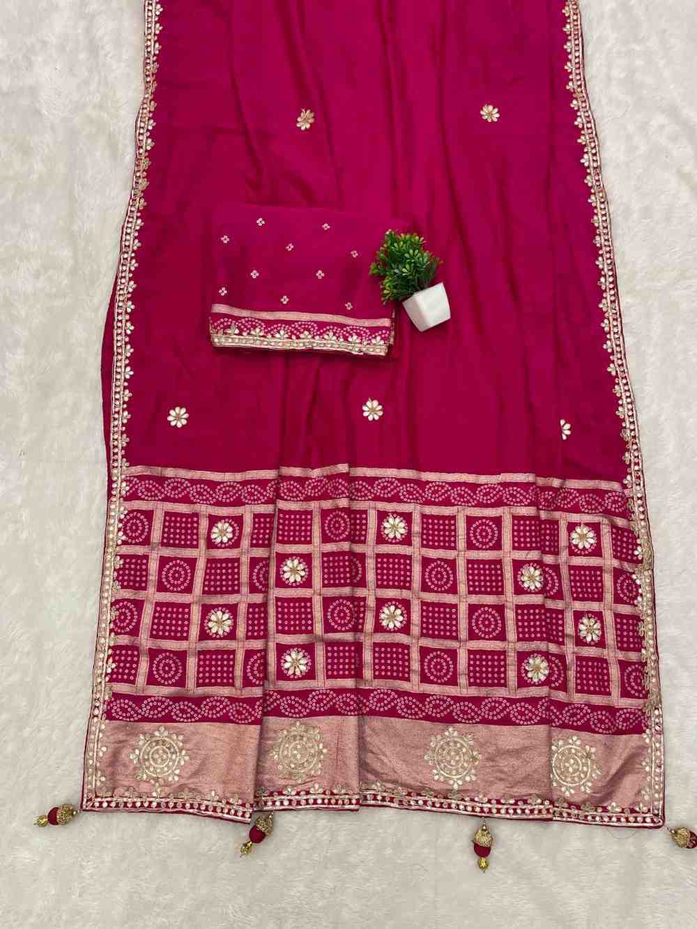 YNF Wholesale Viscose Gota Patti Sarees  | Surat Manufacturer