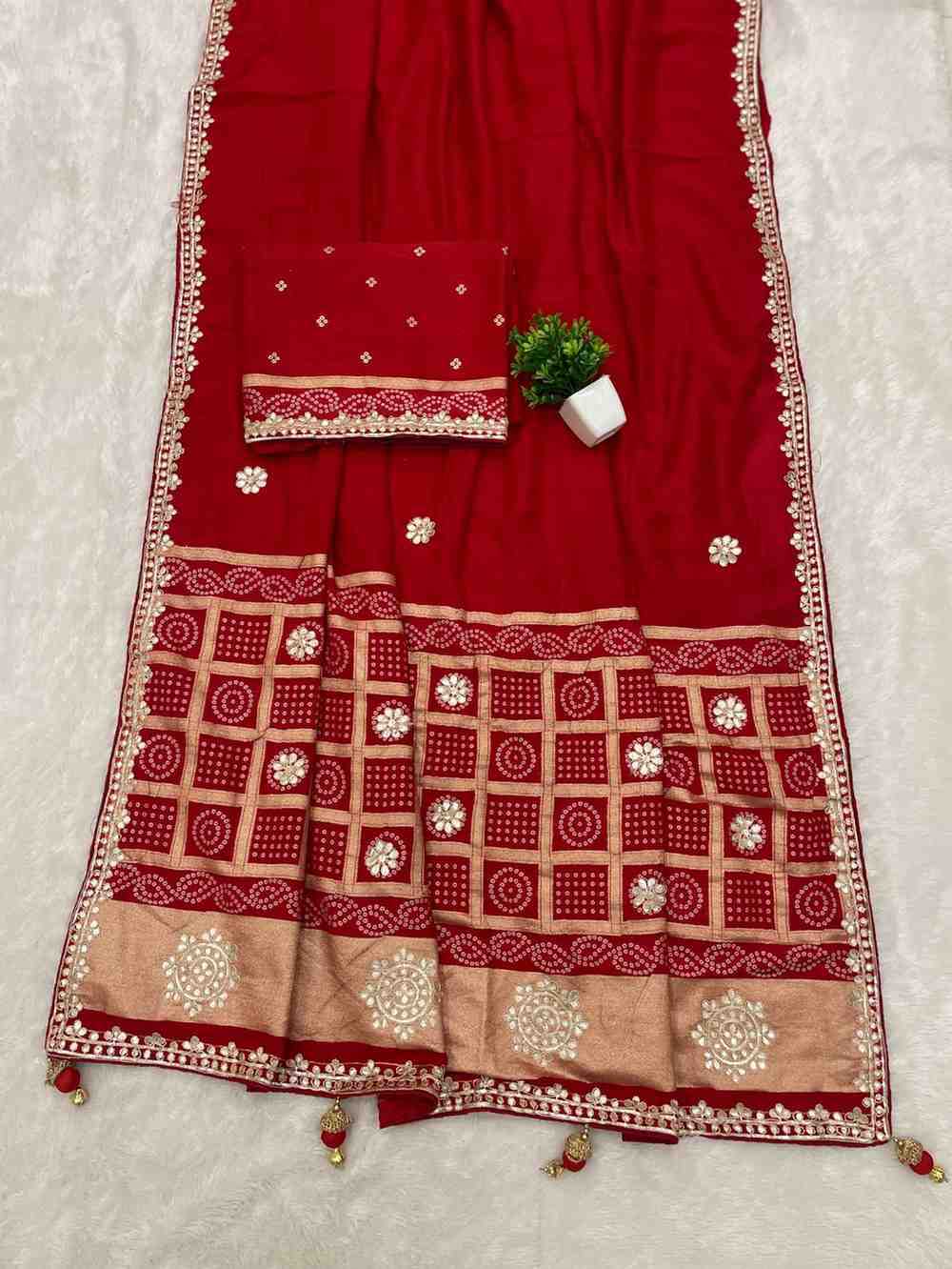 YNF Wholesale Viscose Gota Patti Sarees  | Surat Manufacturer