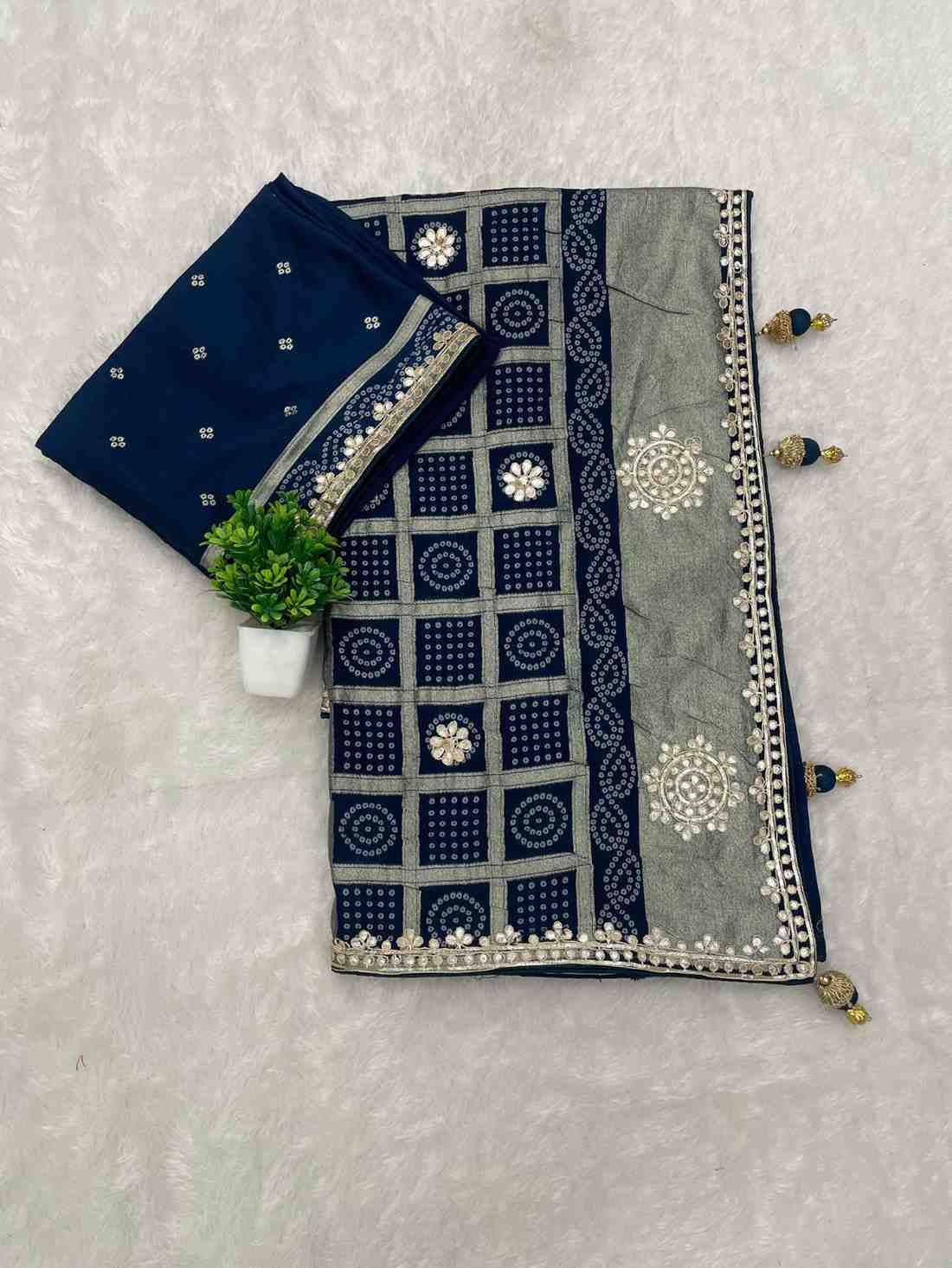 YNF Wholesale Viscose Gota Patti Sarees  | Surat Manufacturer