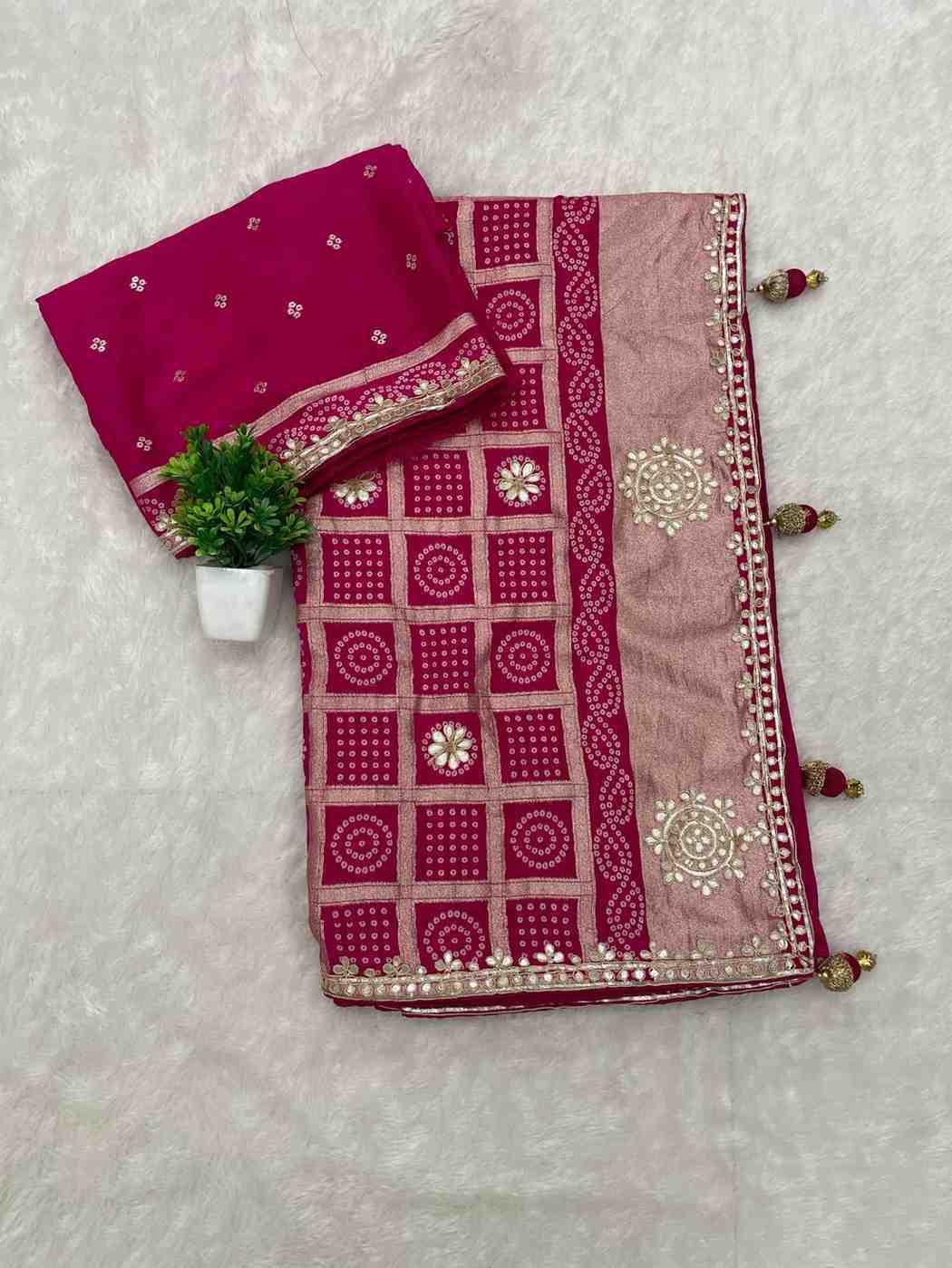 YNF Wholesale Viscose Gota Patti Sarees  | Surat Manufacturer