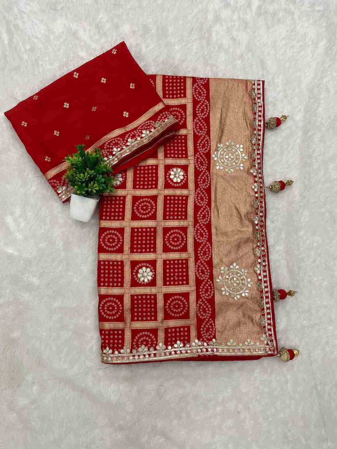 YNF Wholesale Viscose Gota Patti Sarees  | Surat Manufacturer