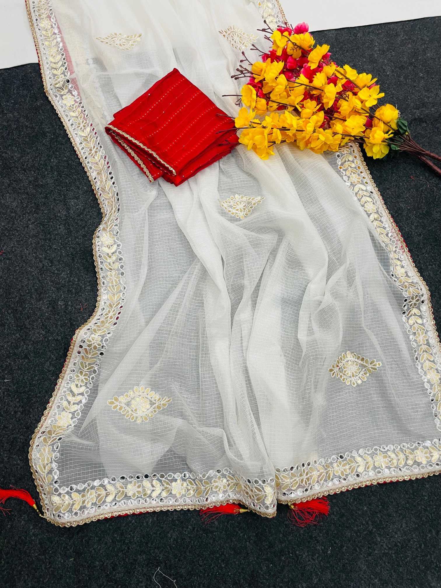 YNF Wholesale Kota Checks Traditional Sarees  | Surat Manufacturer