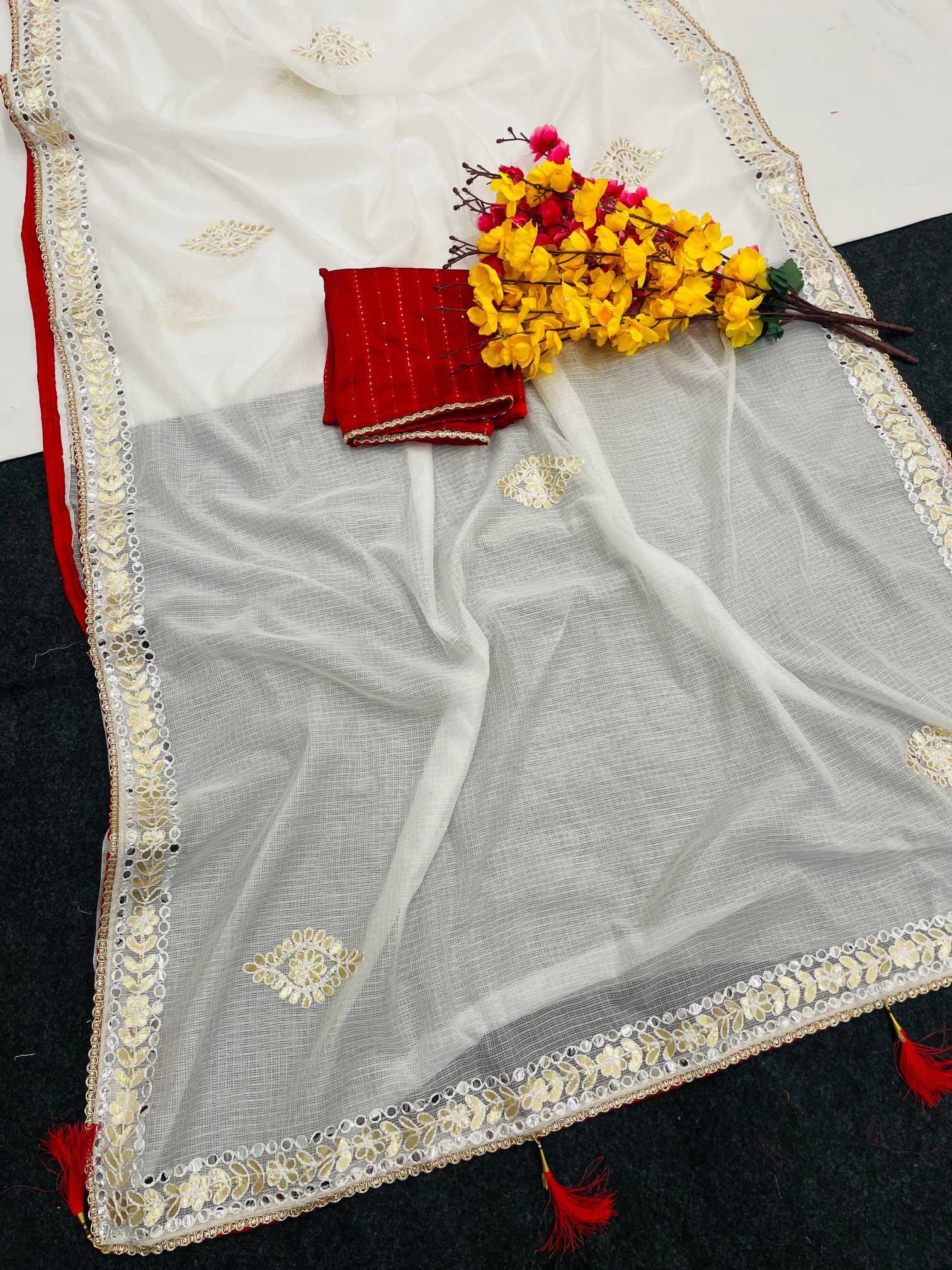 YNF Wholesale Kota Checks Traditional Sarees  | Surat Manufacturer