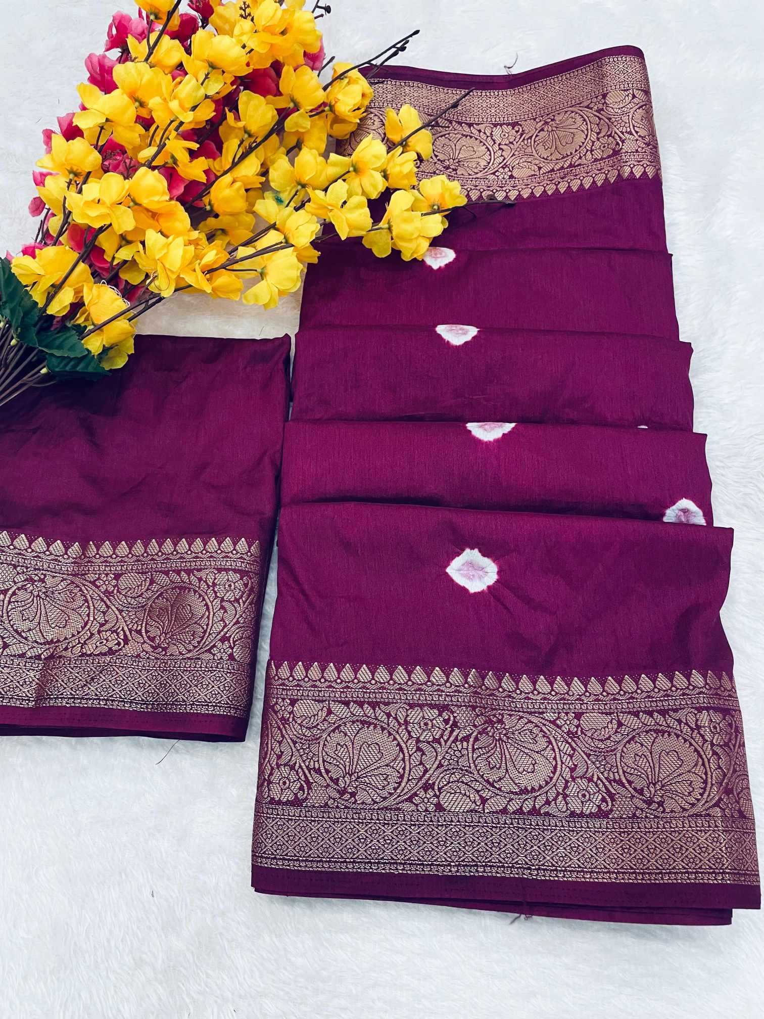 YNF Wholesale Kanjivaram Silk Printed Silk Saree  | Surat Manufacturer