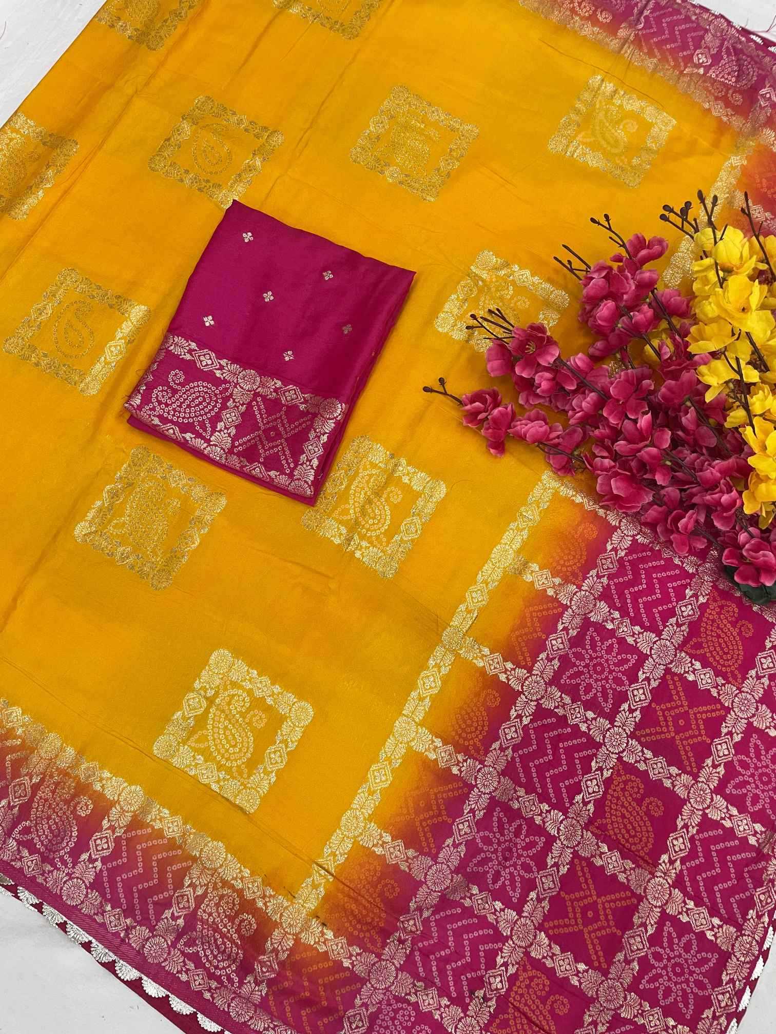 YNF Wholesale Dola Silk Dola Silk Sarees  | Surat Manufacturer