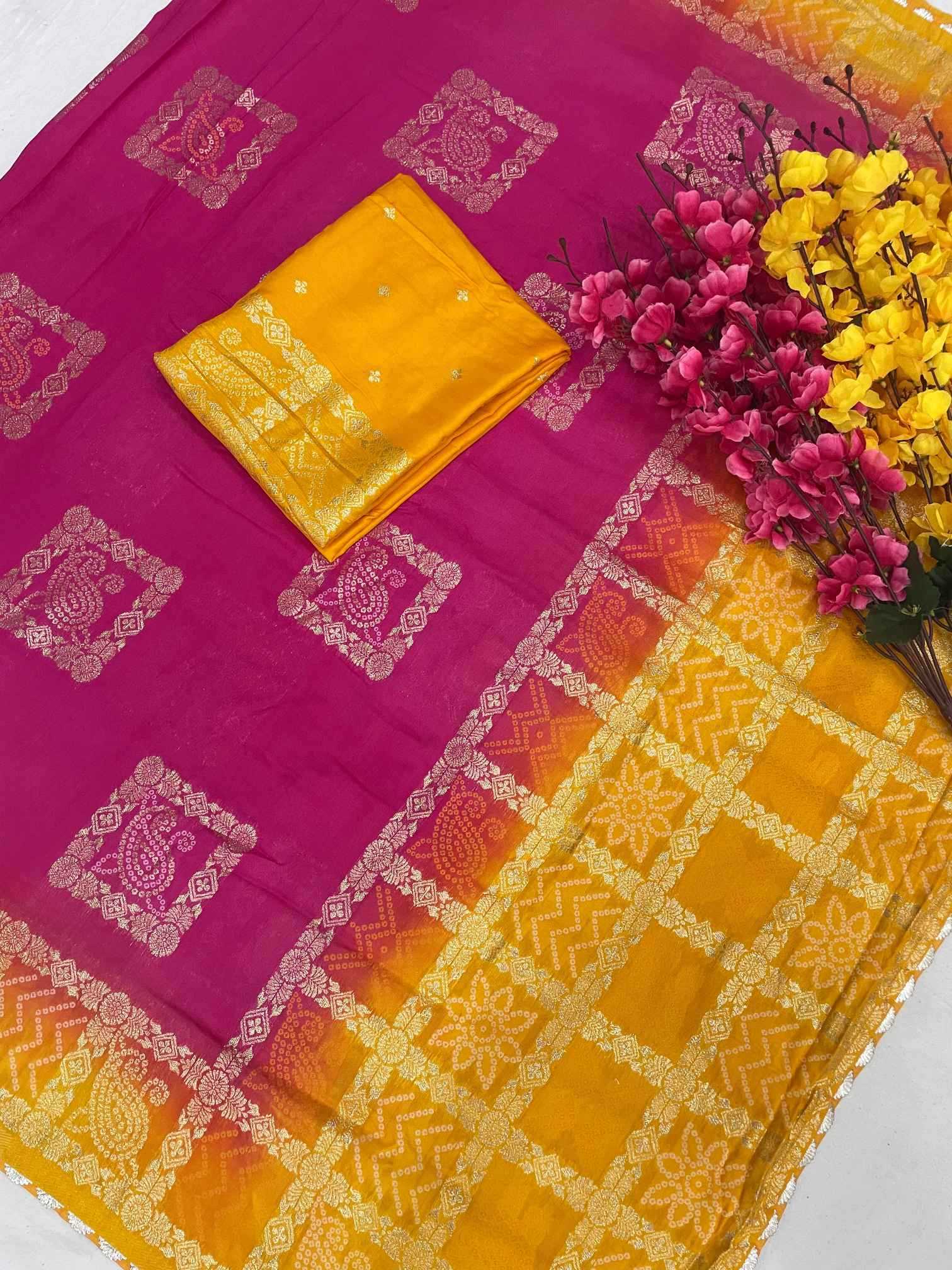 YNF Wholesale Dola Silk Dola Silk Sarees  | Surat Manufacturer