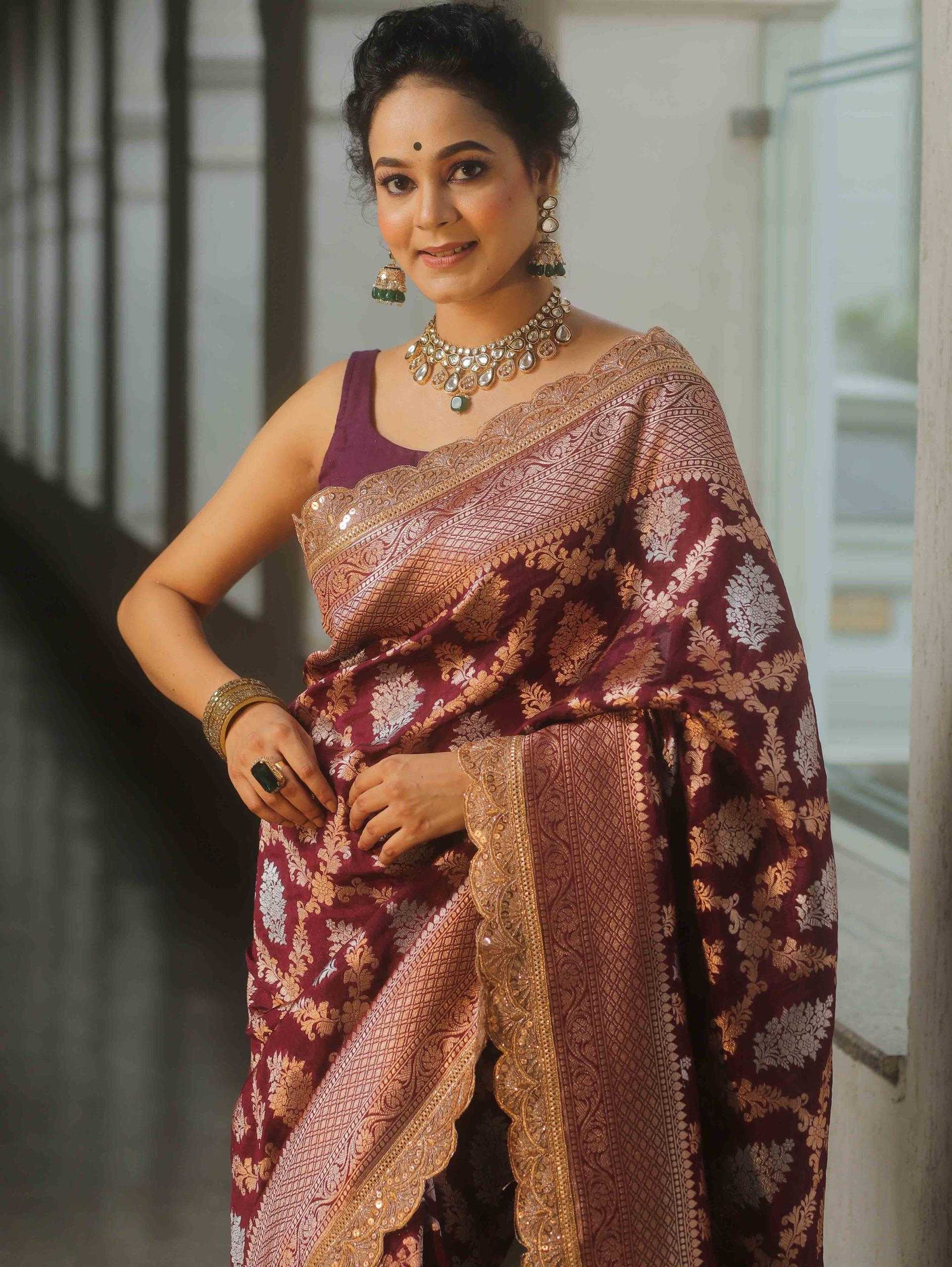 YNF Wholesale Katan Silk Banarasi Silk Sarees  | Surat Manufacturer