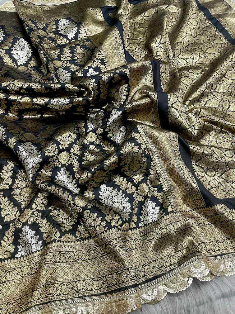 YNF Wholesale Katan Silk Banarasi Silk Sarees  | Surat Manufacturer