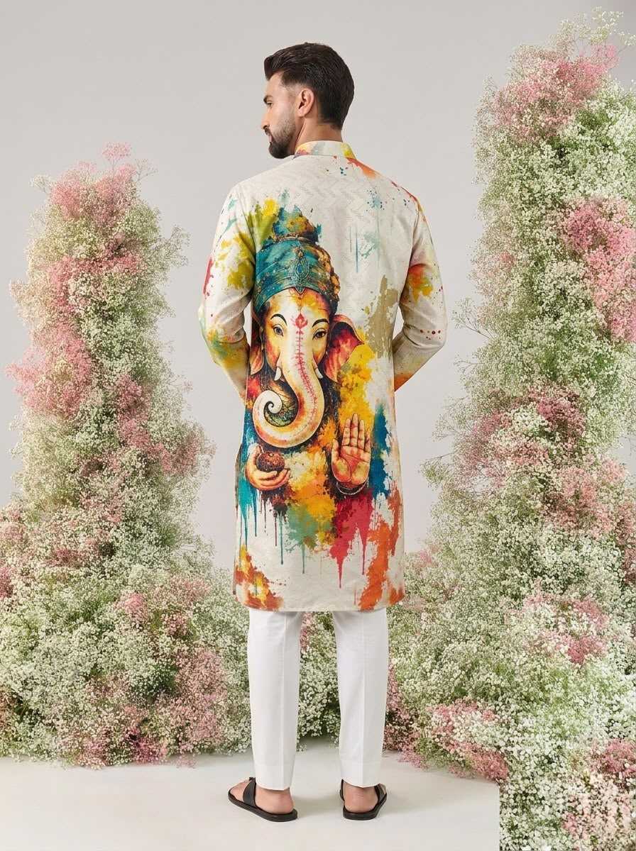 YNF Wholesale Cotton Mens Kurtas  | Surat Manufacturer