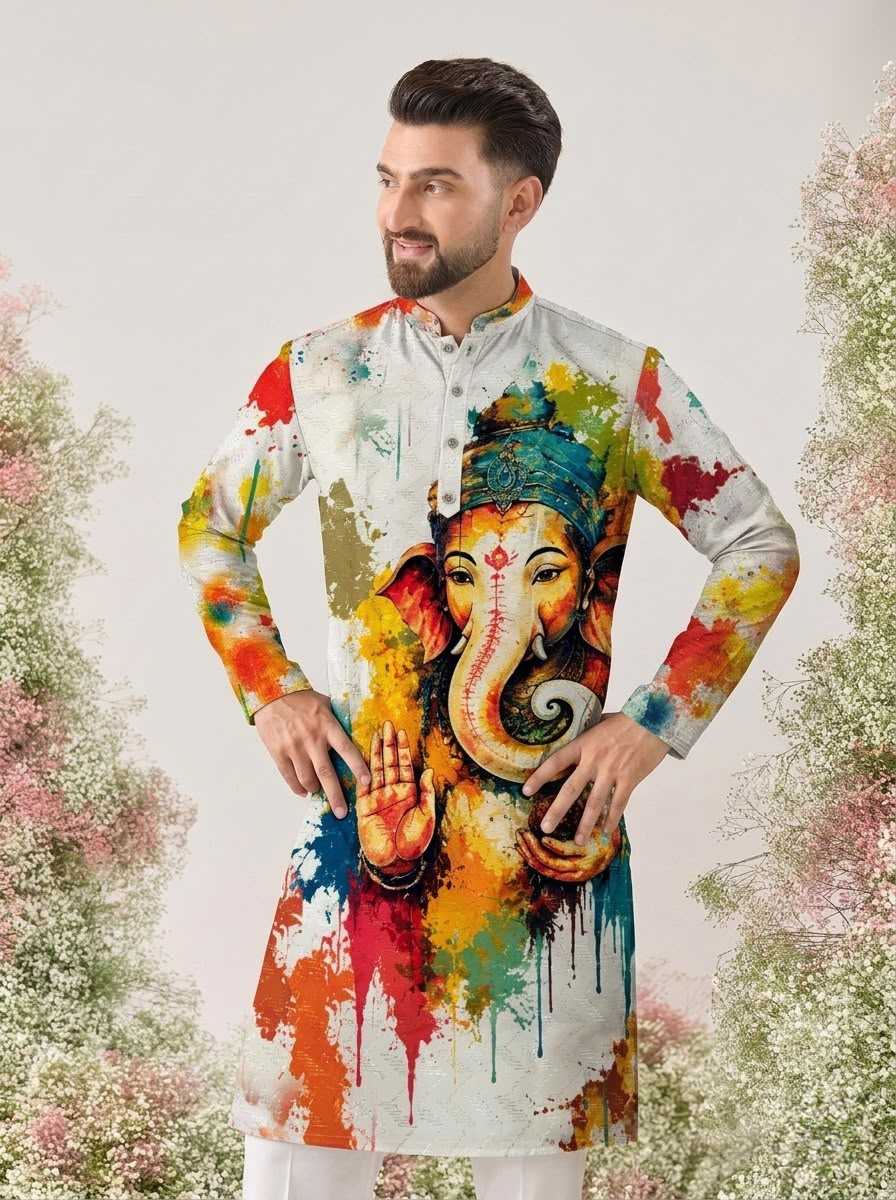 YNF Wholesale Cotton Mens Kurtas  | Surat Manufacturer