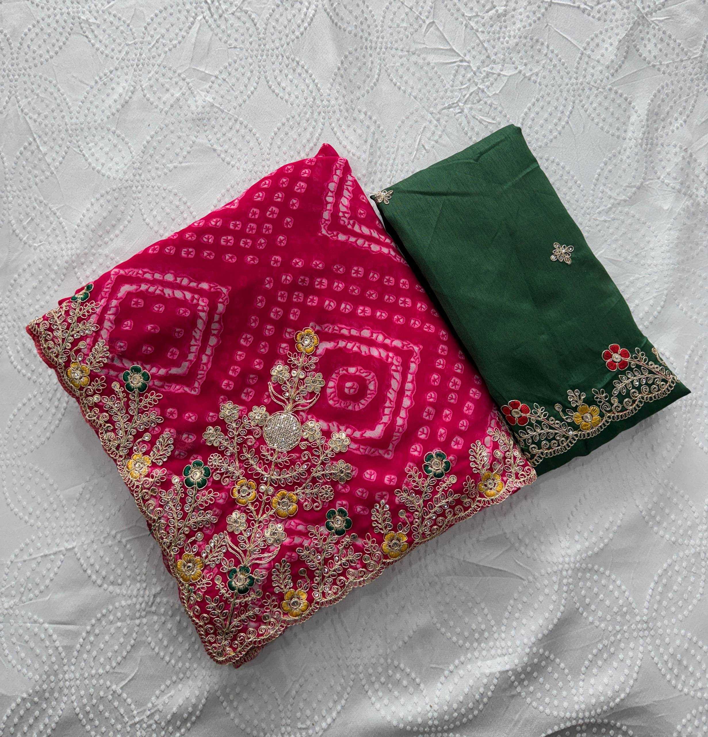 YNF Wholesale Georgette Printed Sarees  | Surat Manufacturer
