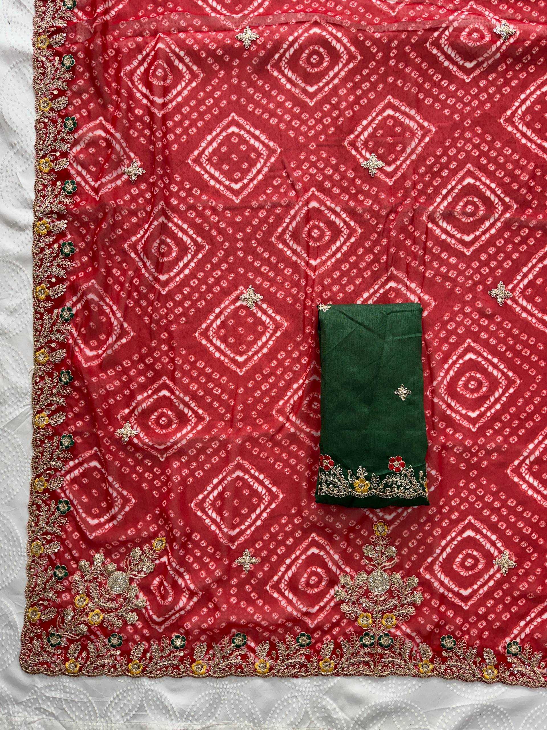 YNF Wholesale Georgette Printed Sarees  | Surat Manufacturer
