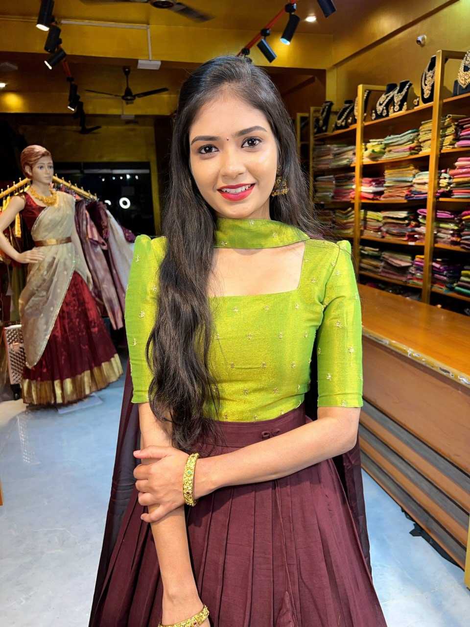 YNF Wholesale Soft Tissue Designer Lehenga Choli  | Surat Manufacturer