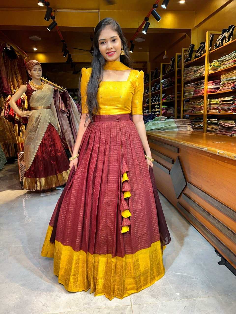 YNF Wholesale Soft Tissue Designer Lehenga Choli  | Surat Manufacturer