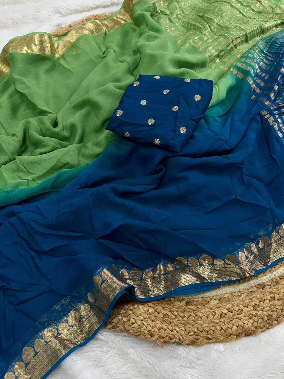 YNF Wholesale Georgette Fancy Sarees  | Surat Manufacturer