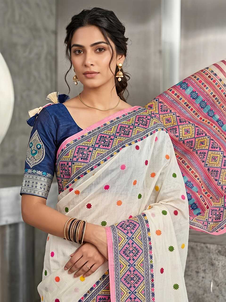 YNF Wholesale Mulberry Printed Silk Saree  | Surat Manufacturer